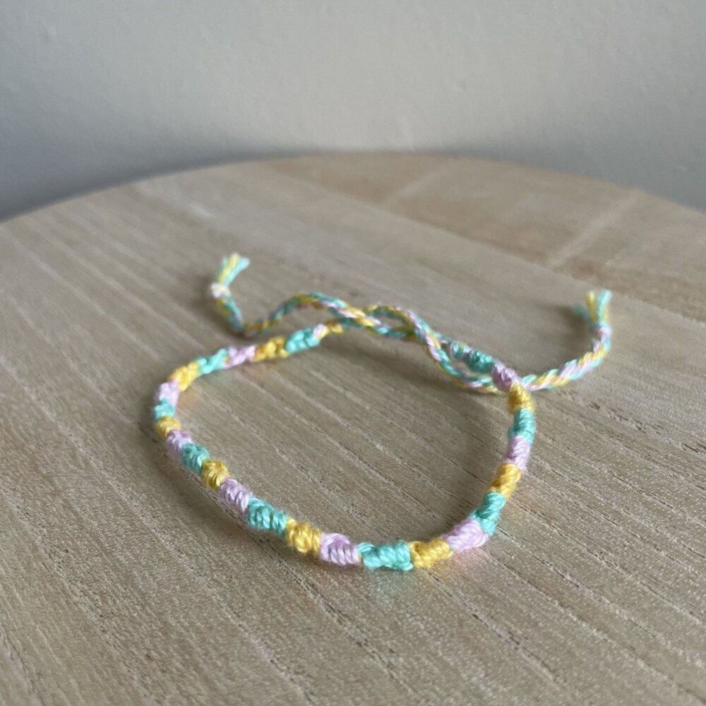 Jordan Bracelet, anklet, trendy, comfortable, tie, embroidery thread, woven, gif